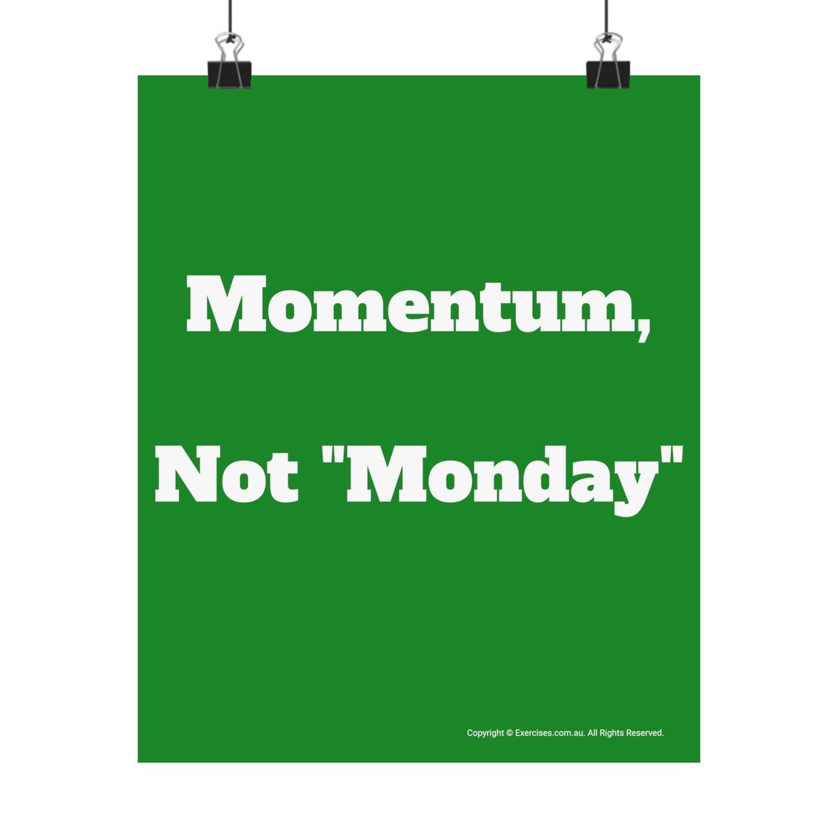 Monday Momentum Monday Momentum